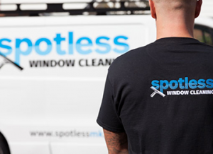 Commercial window cleaner